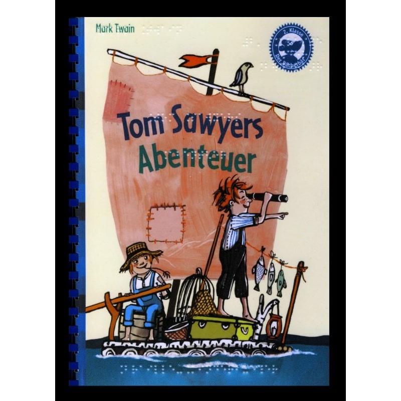 Ein Bild von dem Buch Tom Sawyers Abenteuer