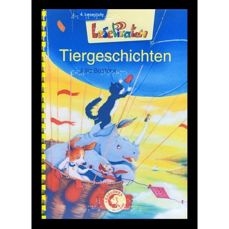 Ein Bild von dem Buch Tiergeschichten