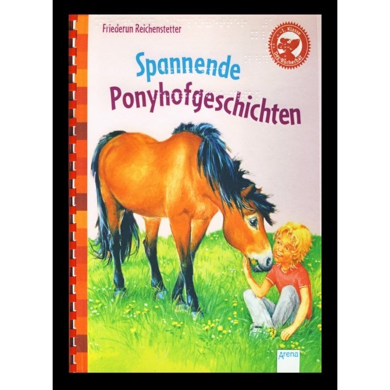 Ein Bild von dem Buch Spannende Ponyhofgeschichten