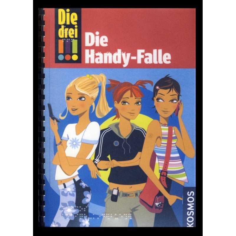 Ein Bild von dem Buch Die drei Ausrufezeichen, Die Handy-Falle, Band 1