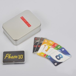 Ein Bild von dem Kartenspiel Phase 10