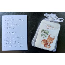 © Meernuckl
Daniela Rode
"Affirmationskarten für Kinder - Waldtiere"
1. Auflage mit Braille-Schrift