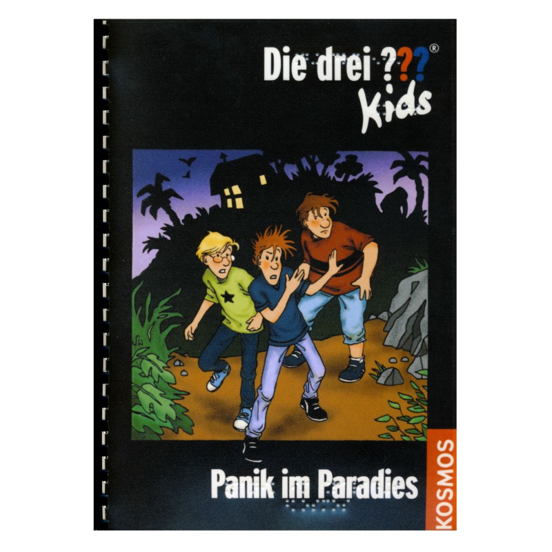 1 - Die drei ??? Kids - Panik im Paradies (Braille-Zeile)