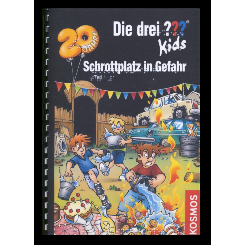 3 - Die drei ??? Kids - Schrottplatz in Gefahr (Braille-Zeile)