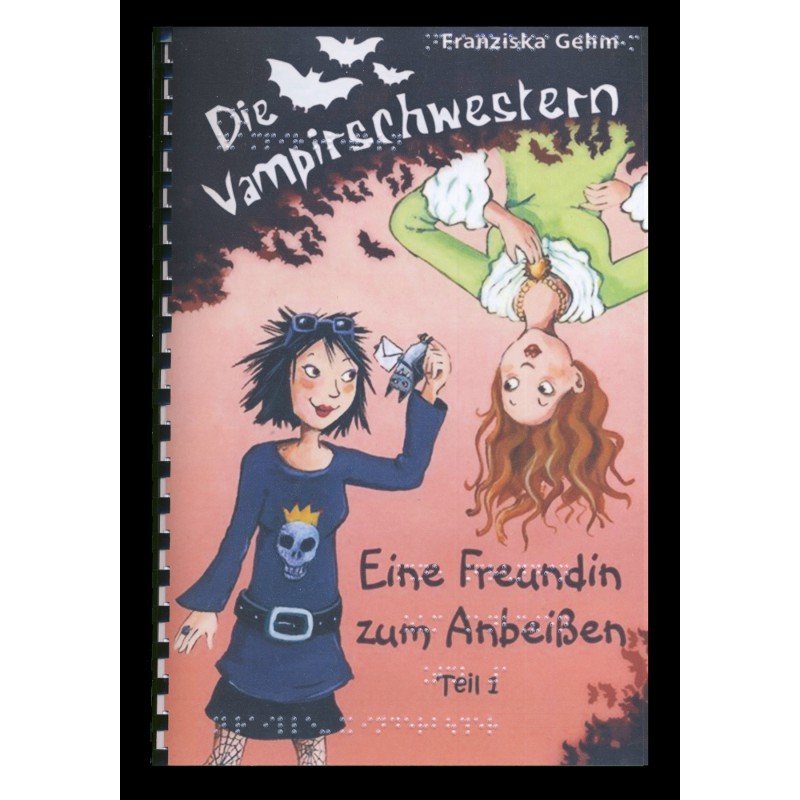 1 - Die Vampirschwestern - Eine Freundin zum Anbeißen (Braille-Zeile)