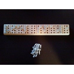 Ein Bild von der 8 Punkte Braille Stecktafel Eurobraille