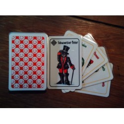 Ein Bild von dem Kartenspiel Schwarzer Peter Kartendeck